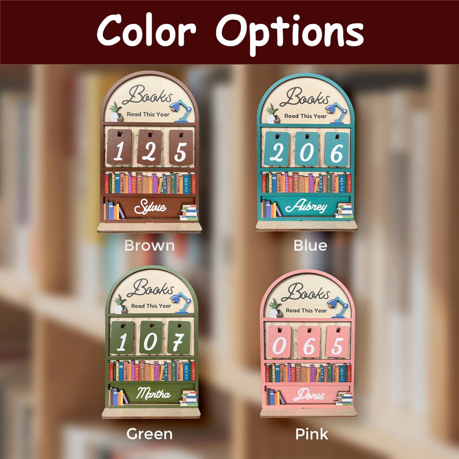 Book Read Tracker | Book Lover Gift
