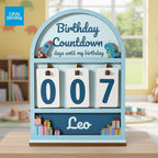 Personalized Birthday Countdown Board