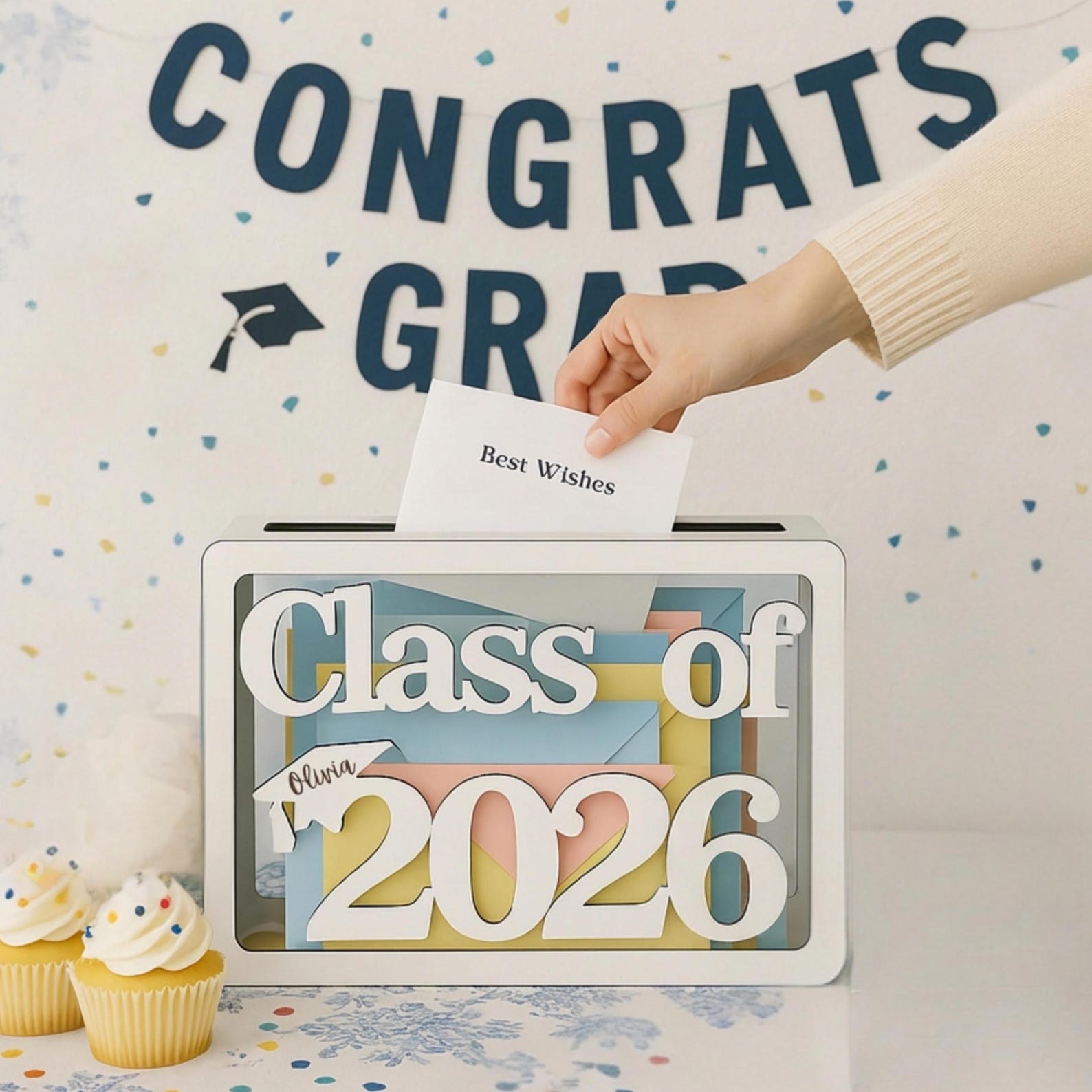 Graduation Party Card Box | Customizable