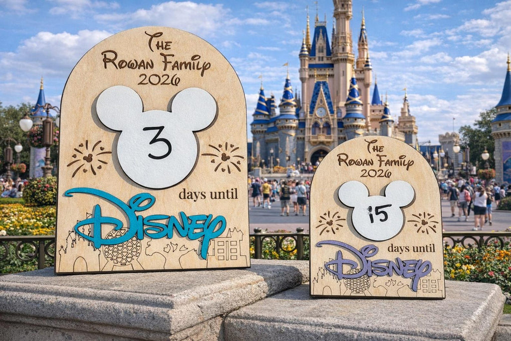 Countdown To Disney Magnetic Sign