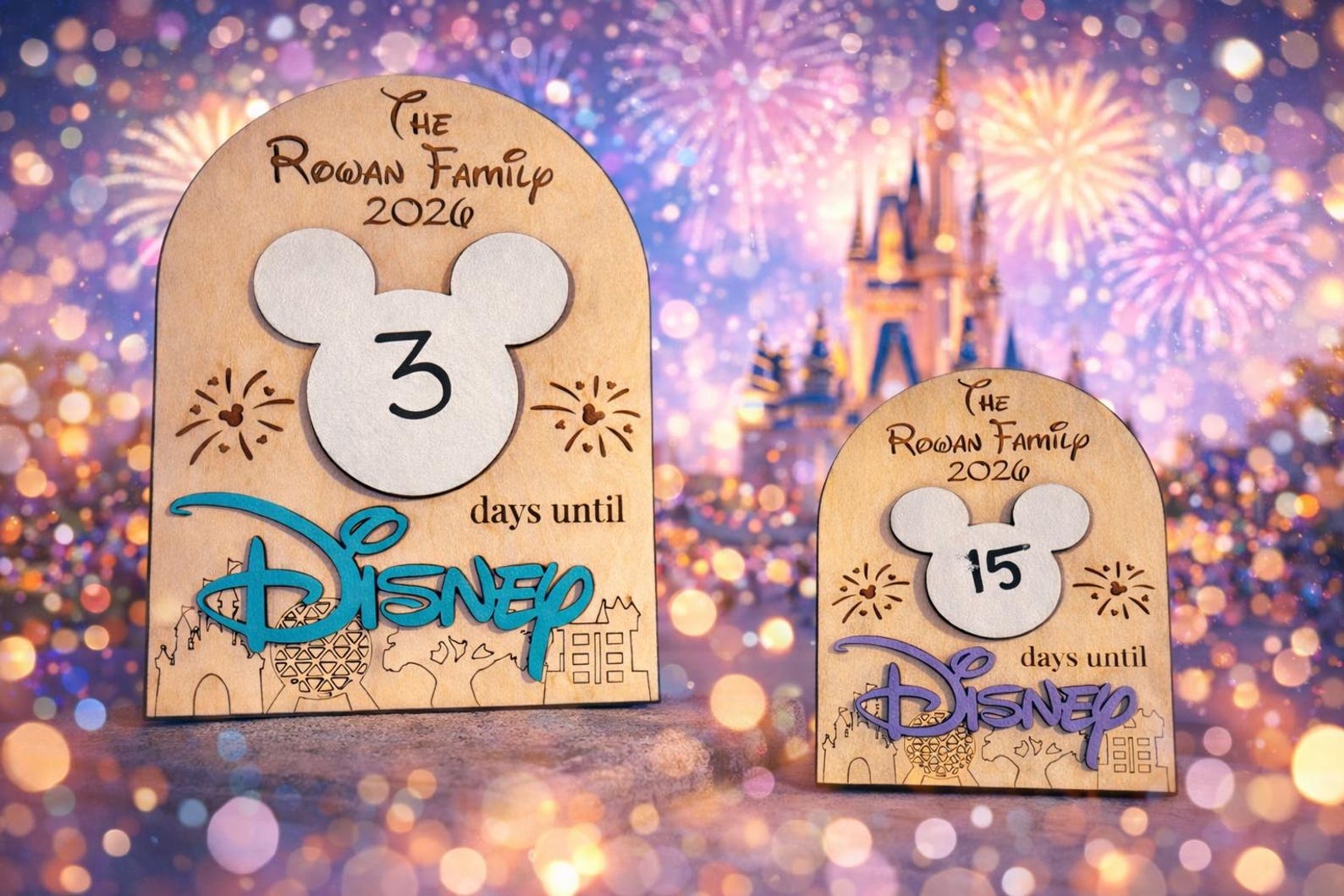 Countdown To Disney Magnetic Sign