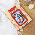 Baseball Fans Photo Magnet | Gift for Dad