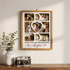 Father's Day Photo Frame | Custom Picture Board