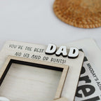 Baseball Dad Fridge Photo Magnet