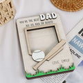 Baseball Dad Fridge Photo Magnet