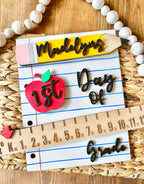 Personalized School Sign | First Day of School Photo Prop