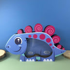 Stegosaurus Dinosaur Piggy Bank | Customizable