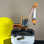 Tirelire en bois personnalisée en forme de grue