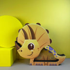 Triceratops Dinosaur Piggy Bank | Customizable