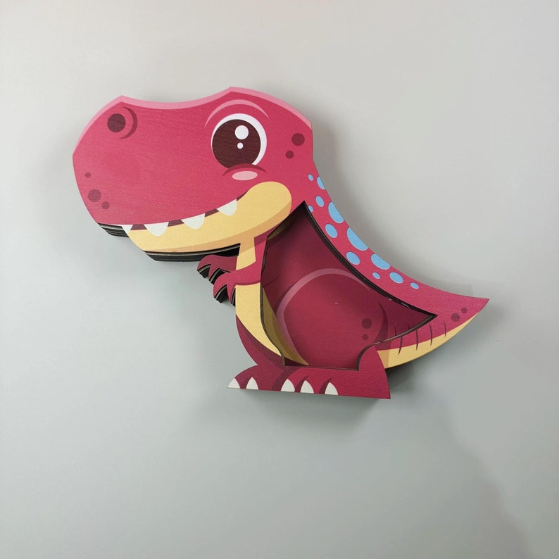 Tirelire Dinosaure T-Rex | Personnalisable