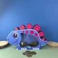 Stegosaurus Dinosaur Piggy Bank | Customizable