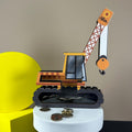 Tirelire en bois personnalisée en forme de grue