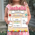 First & Last Day Of School Sign For Kid