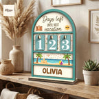 Vacation Countdown Tracker | Days Until Next Vacation Sign
