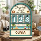 Vacation Countdown Tracker | Days Until Next Vacation Sign