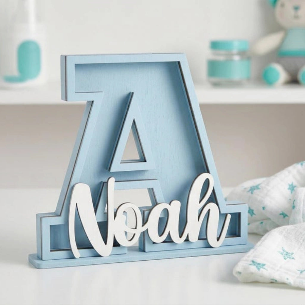 Personalized Letter Piggy Bank