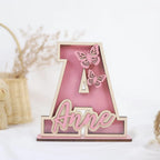Butterfly Baby Letter Bank