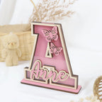 Butterfly Baby Letter Bank
