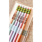 Engraved Name Pencils | Yellow, Pastel, Neon