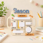 Sippy Cup Back to School Wood Sign