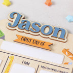 Sippy Cup Back to School Wood Sign