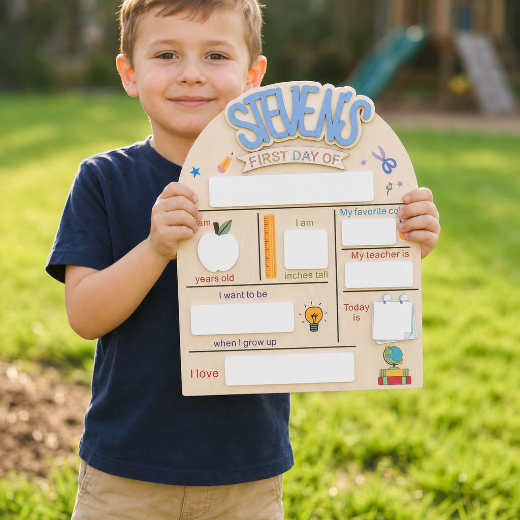 Custom First & Last Day of School Sign