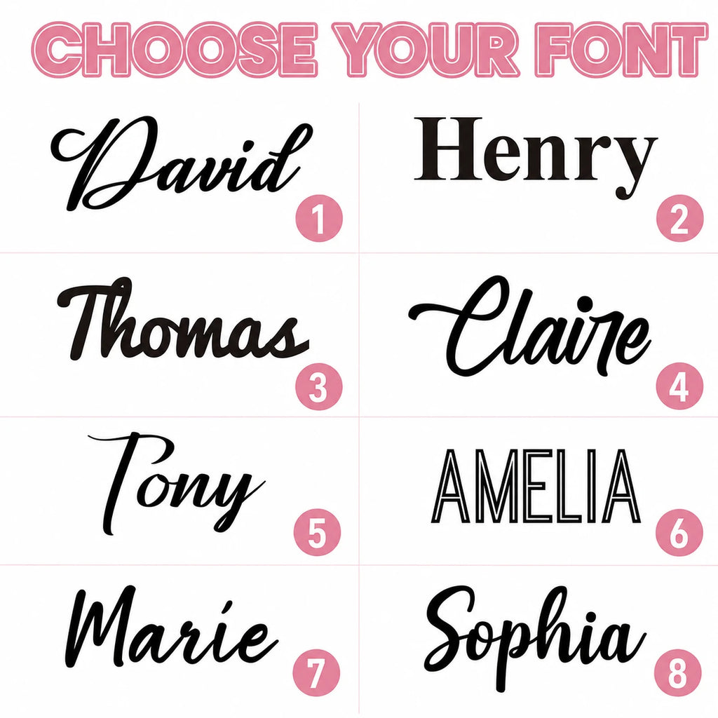 Boho Custom Baby Name Sign
